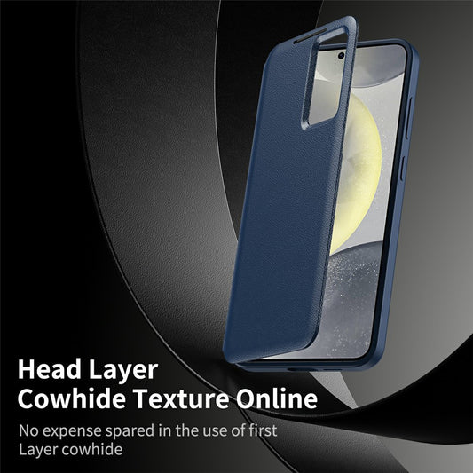 Case for Samsung Galaxy S26 Ultra, Techsuit, SmartView, Blue