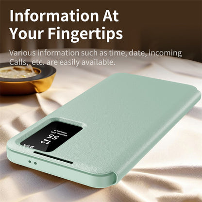 Case for Samsung Galaxy S26 Ultra S948, Techsuit, SmartView, Green