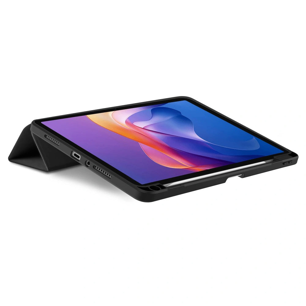 Case for Samsung Galaxy Tab A11 / Tab A9, Techsuit, Flex Trifold New Model, Black