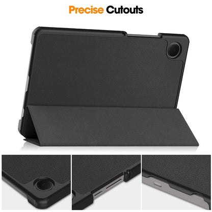 Case for Samsung Galaxy Tab A11 / Tab A9, Techsuit, FoldPro New Model, Black