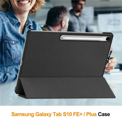 Case for Samsung Galaxy Tab S10 FE+, Techsuit, FoldPro Starry Night, Multicolor