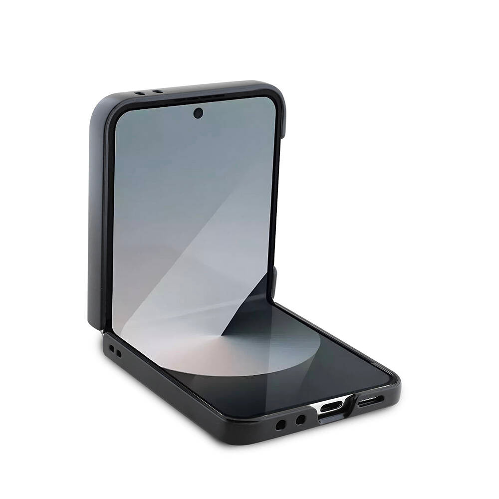 Case for Samsung Galaxy Z Flip7 F766, Guess, 4G Metal Logo, Pink