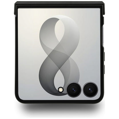 Case for Samsung Galaxy Z Flip8 F776, Guess, 4G Big Logo, Black