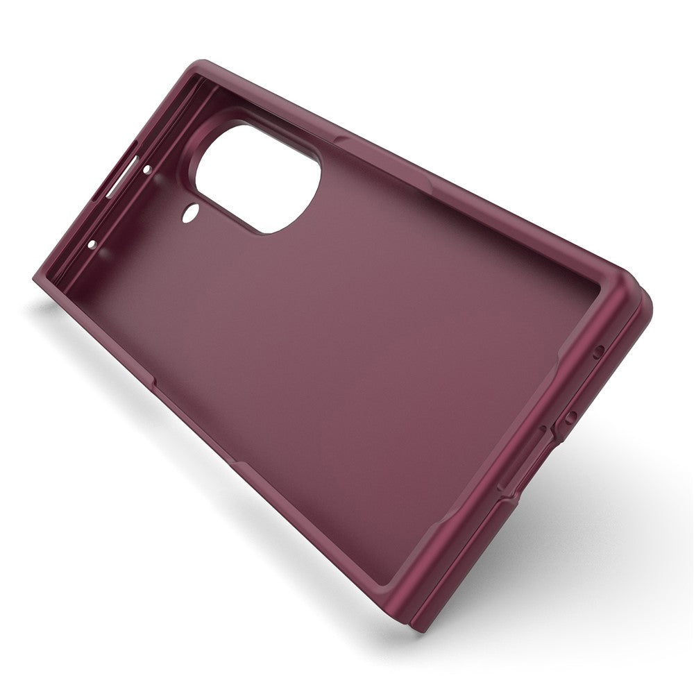 Case for Samsung Galaxy Z Fold8 Ultra F971, Techsuit, Magic Shield, Burgundy