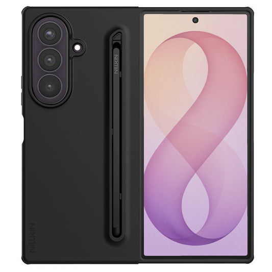 Case for Samsung Galaxy Z Fold8 Ultra F976, Nillkin, Flex Pure with S-Pen Holder, Black