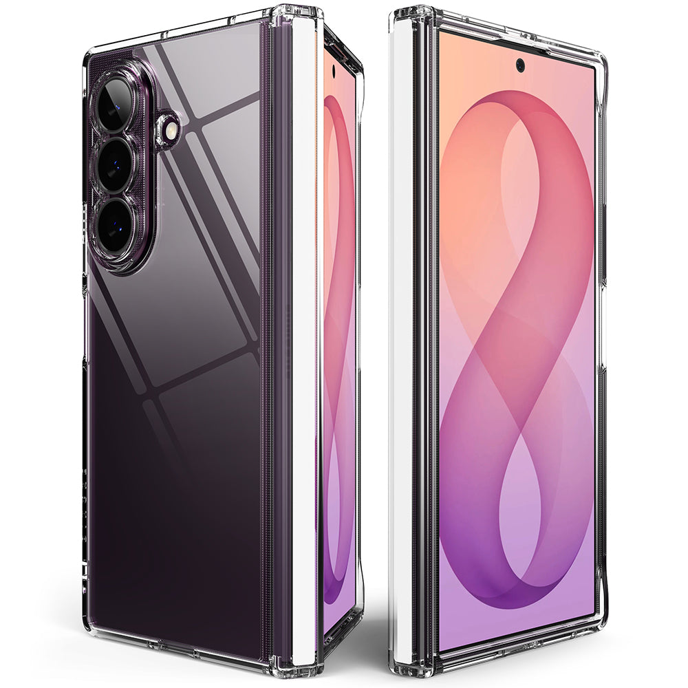 Case for Samsung Galaxy Z Fold8 Ultra F976, Ringke, Fusion Flap, Transparent