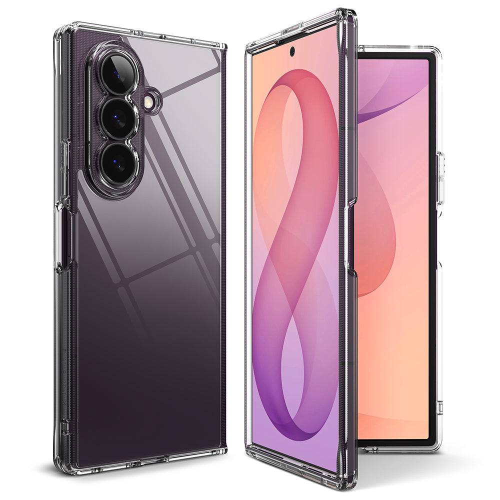Case for Samsung Galaxy Z Fold8 Ultra F976, Ringke, Fusion, Transparent