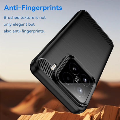 Case for Xiaomi 15T, Techsuit, Carbon, Black