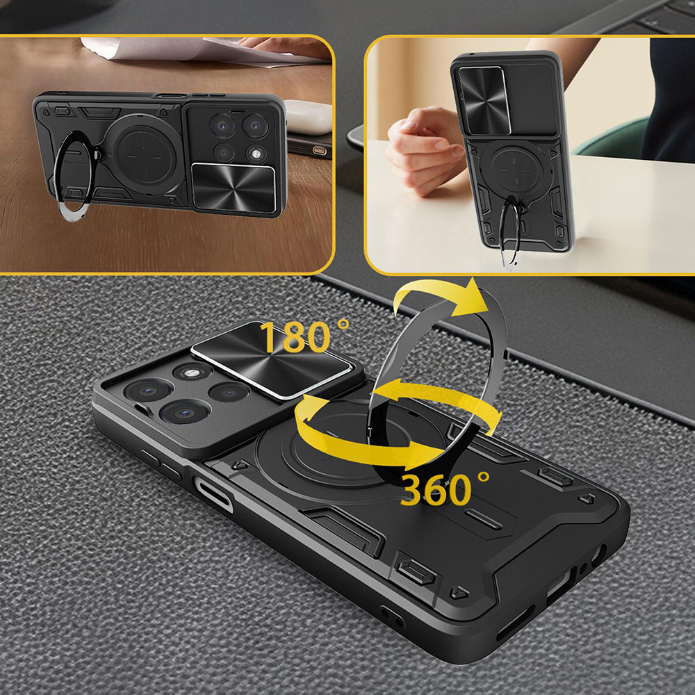 Case for Xiaomi 17T, Techsuit, CamGuard Pro, Purple