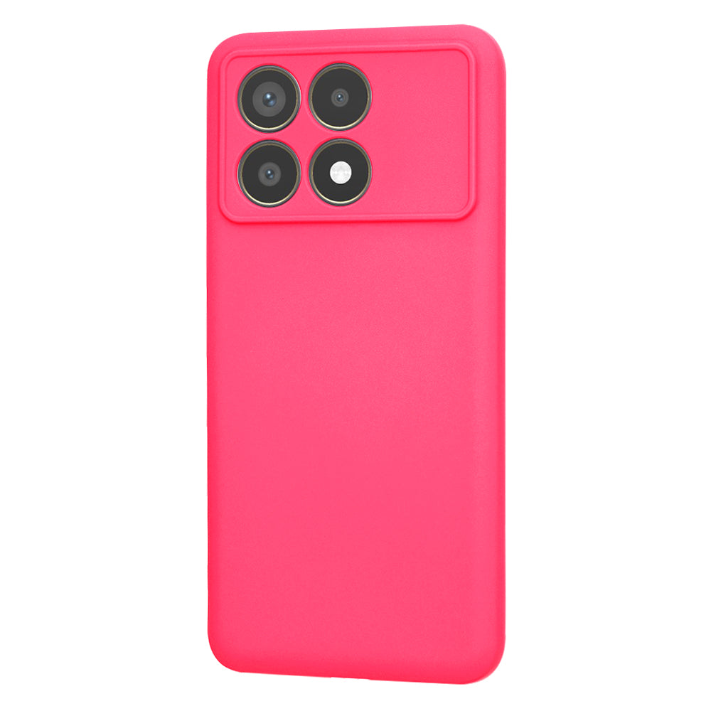 Case for Xiaomi Poco F6 Pro, Techsuit, SoftFlex, Dark Pink