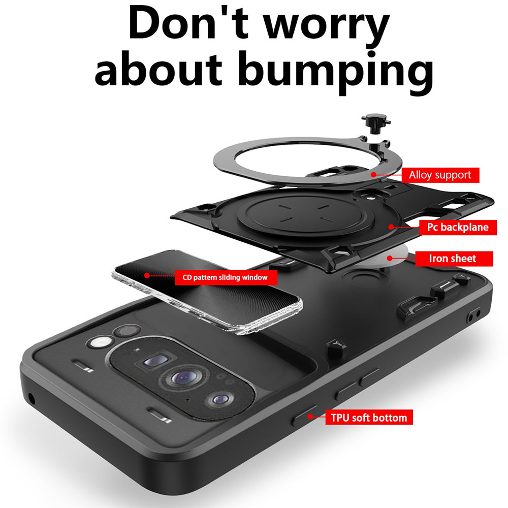 Case for Xiaomi Poco F8 Pro, Techsuit, CamGuard Pro, Black