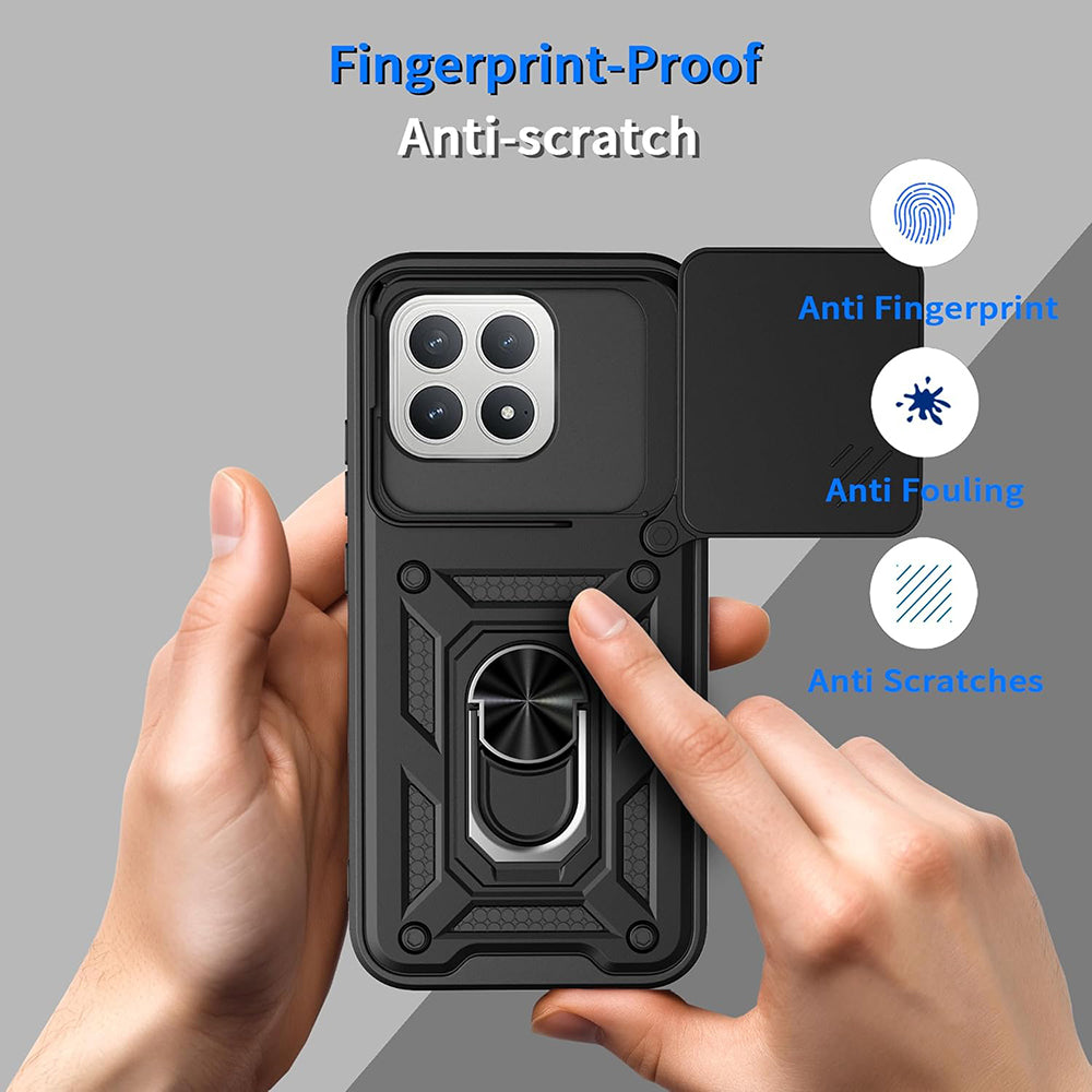 Case for Xiaomi Poco F8 Pro, Techsuit, CamShield, Blue