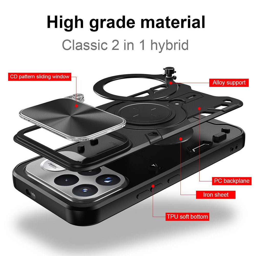 Case for Xiaomi Poco F9 Ultra, Techsuit, CamGuard Pro, Blue