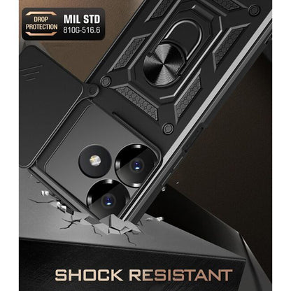 Case for Xiaomi Poco M6 4G / Redmi 13, Techsuit, CamShield, Black