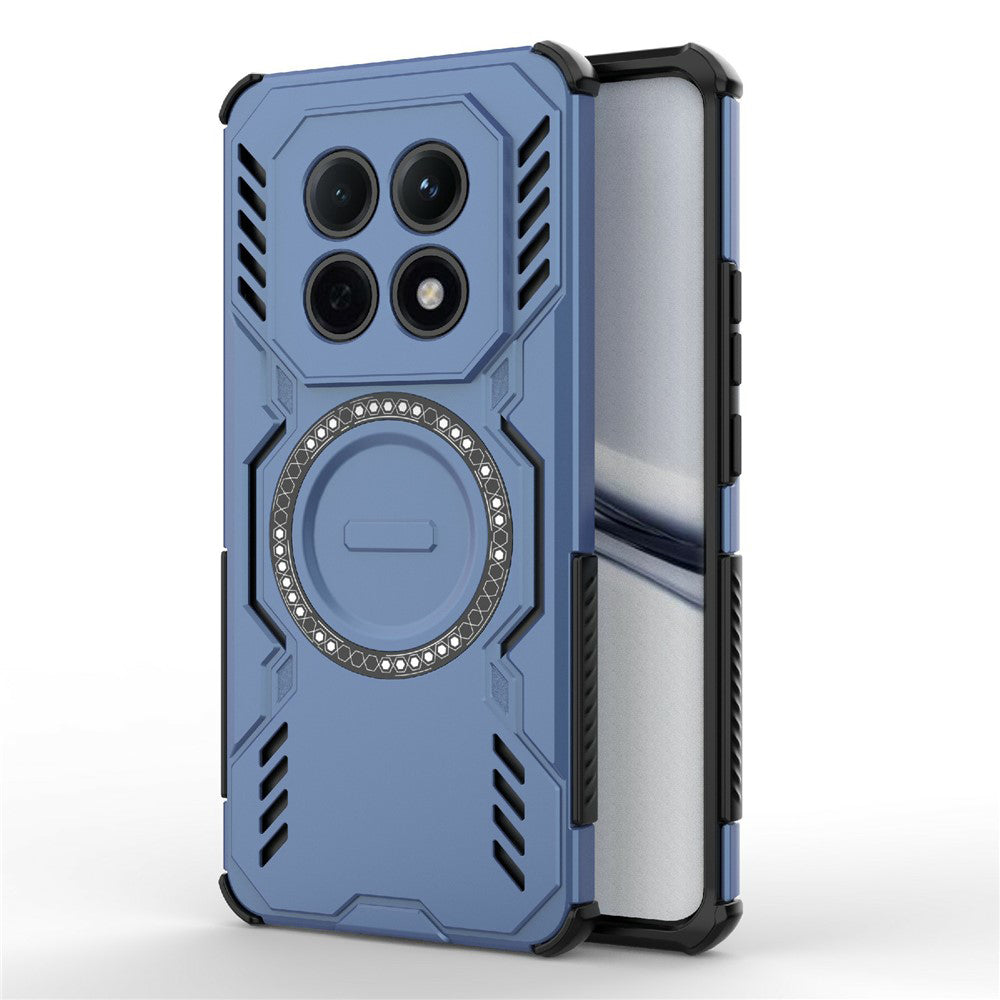 MagSafe Case for Xiaomi Poco M8 / Redmi Note 15 5G, Techsuit, ArmorMag, Blue