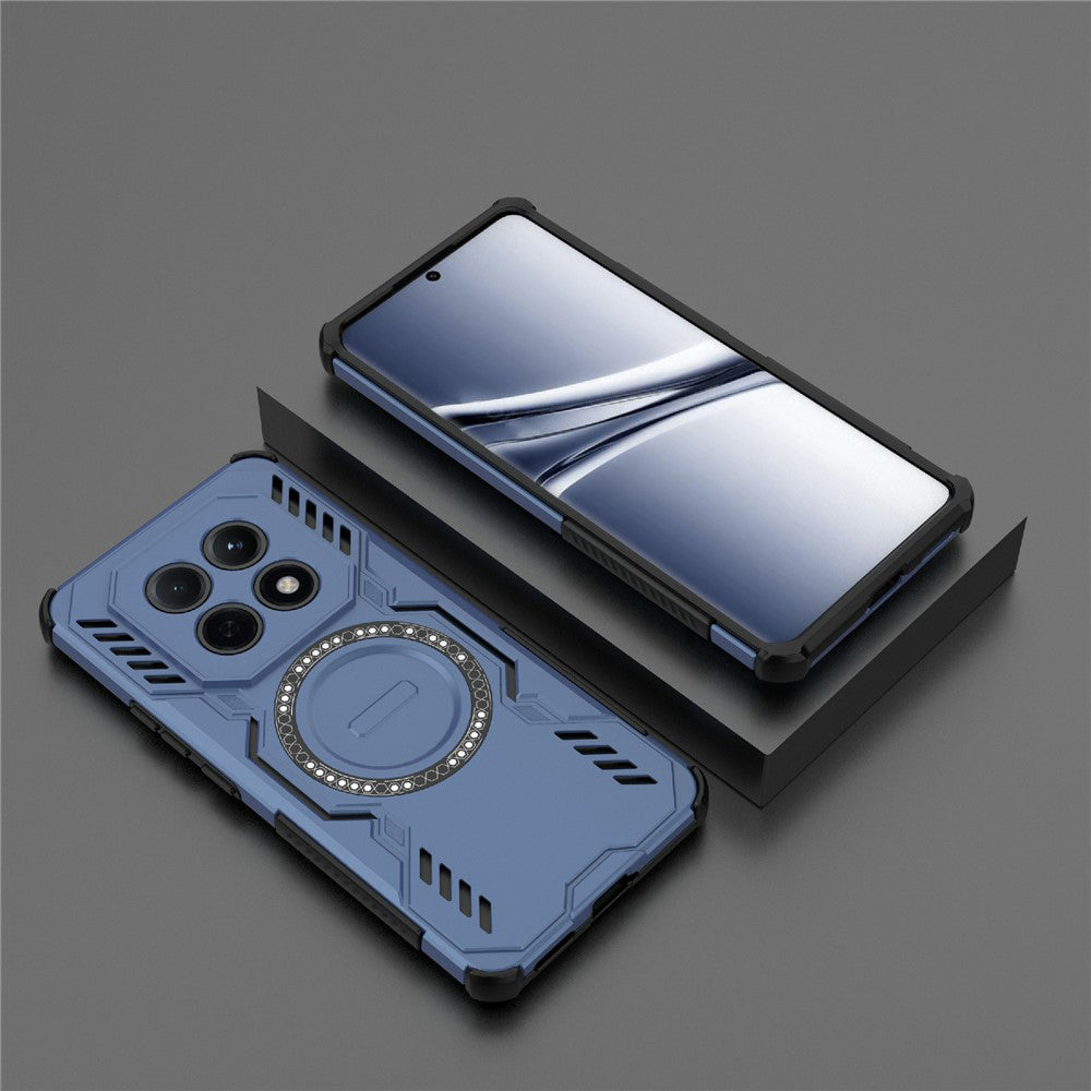 MagSafe Case for Xiaomi Poco M8 / Redmi Note 15 5G, Techsuit, ArmorMag, Blue