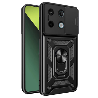 Case for Xiaomi Poco X6 / Note 13 Pro 5G, Techsuit, CamShield, Black