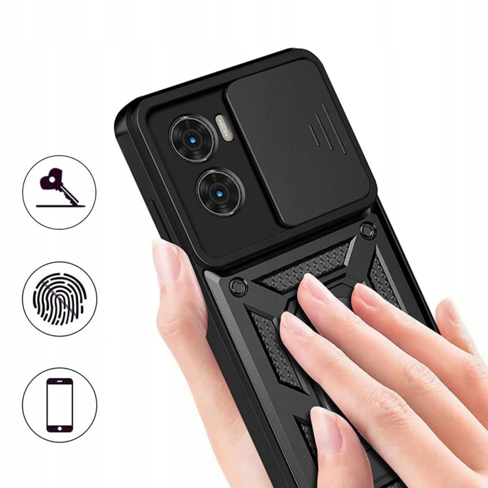 Case for Xiaomi Poco X7 Pro, Techsuit, CamShield, Black