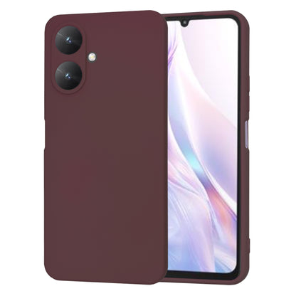 Case for Xiaomi Redmi 13C 5G, Techsuit, SoftFlex, Burgundy