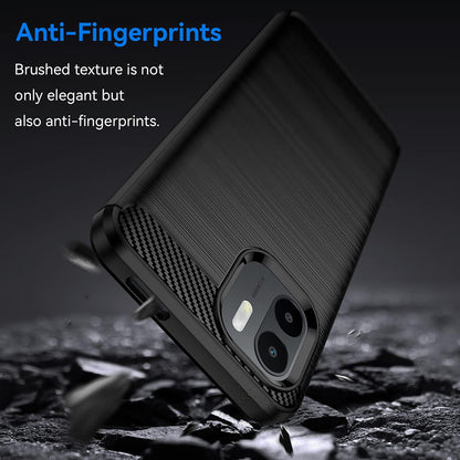 Case for Xiaomi Redmi A2 / A1, Techsuit, Carbon, Black