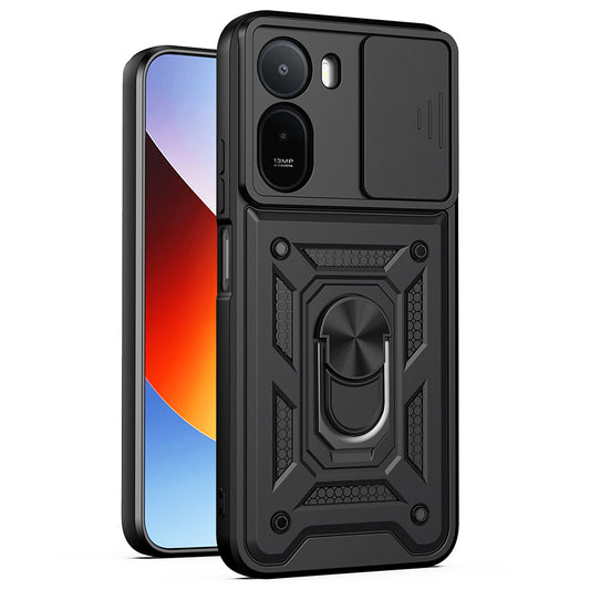 Case for Xiaomi Redmi A7 Pro 4G, Techsuit, CamShield, Black