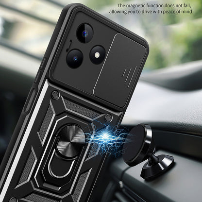 Case for Xiaomi Redmi Note 13 5G, Techsuit, CamShield, Black