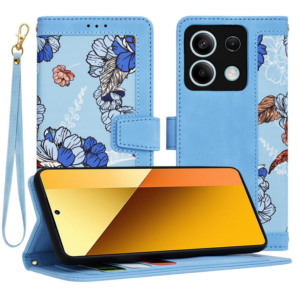 Case for Xiaomi Redmi Note 13 5G, Techsuit, FlipCraft, Blue
