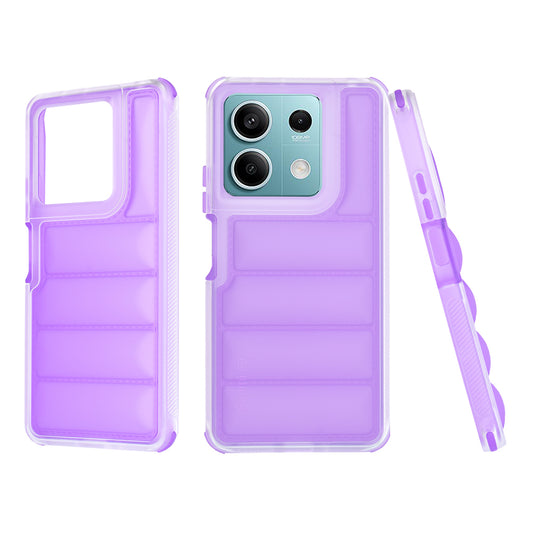 Case for Xiaomi Redmi Note 13 5G, Techsuit, Wave Shield, Purple
