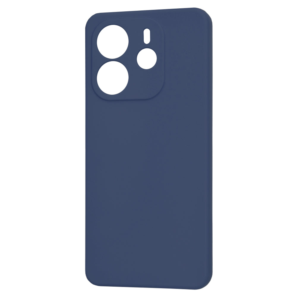 Case for Xiaomi Redmi Note 14 4G (Standard), Techsuit, SoftFlex, Navy Blue