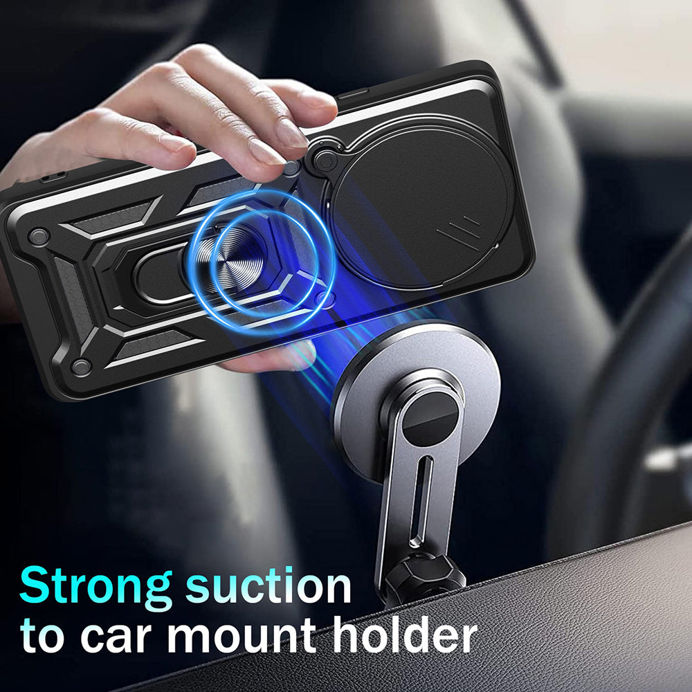 Case for Xiaomi Redmi Note 14 Pro+ 5G, Techsuit, CamShield, Black