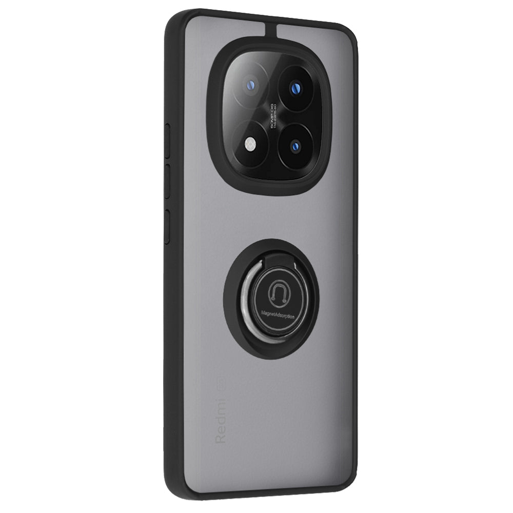 Case for Xiaomi Redmi Note 14 Pro+ 5G, Techsuit, Glinth, Black