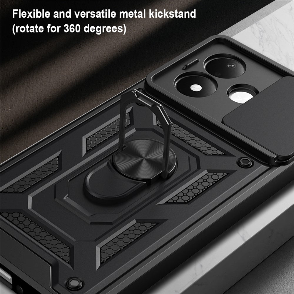 Case for Xiaomi Redmi Note 17 4G / Note 17 5G, Techsuit, CamShield, Green