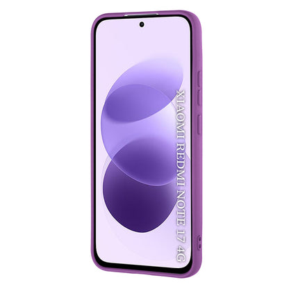 Case for Xiaomi Redmi Note 17 4G / Note 17 5G, Techsuit, SoftFlex, Purple