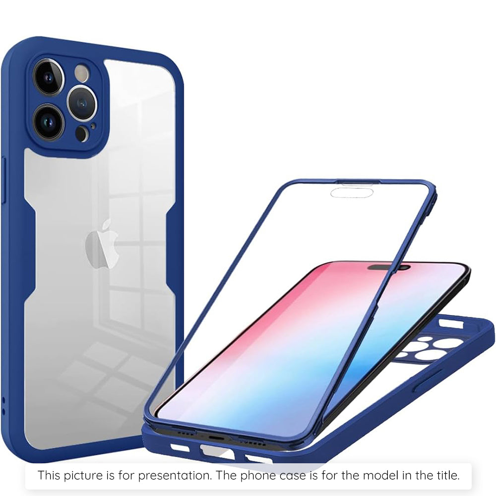 Case for Xiaomi Redmi Note 17 Pro Max, Techsuit, ColorVerse 360, Blue