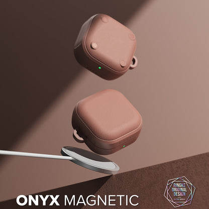 Ringke Onyx Magnetic Case for Samsung Galaxy Buds4 / Buds4 Pro, Bronze