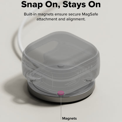 Ringke Onyx Magnetic Case for Samsung Galaxy Buds4 / Buds4 Pro, Gray