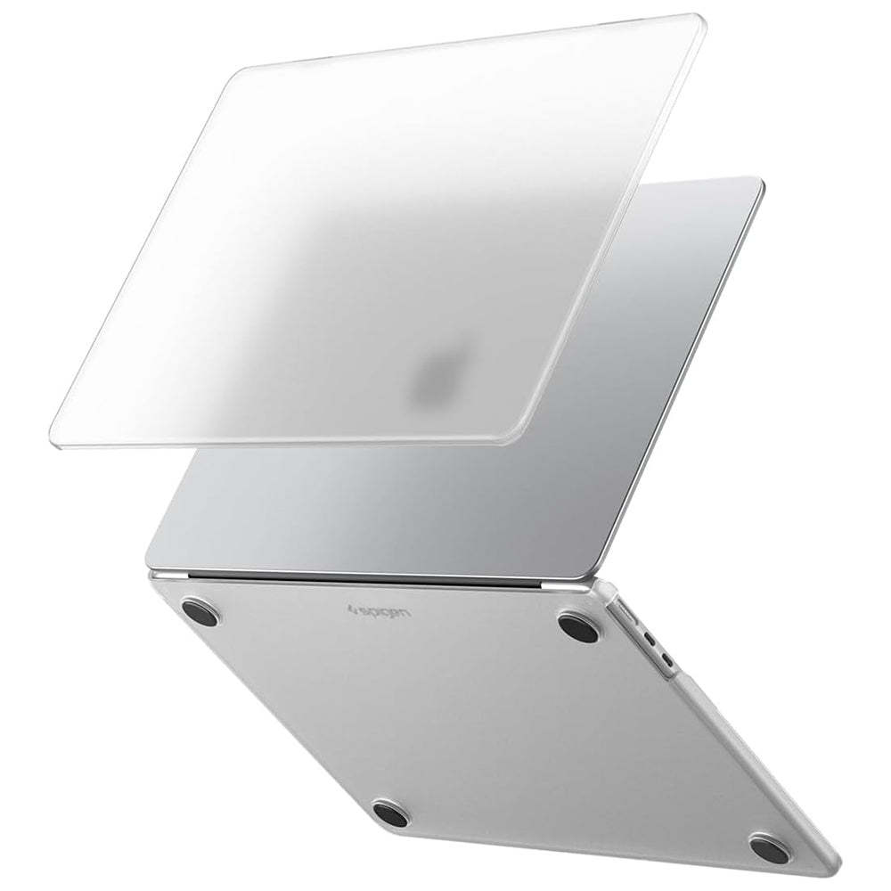 Spigen Airskin Case for Apple MacBook Air 13inch (2026) / (2025) / (2024) / (2022), Satin Transparent ACS11530