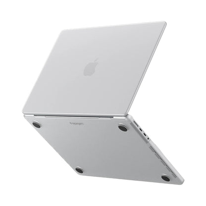 Spigen Airskin Case for Apple MacBook Pro 14inch (2026) / (2025) / (2023) / (2022) / (2021), Satin Transparent ACS11528