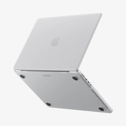 Spigen Airskin Case for Apple MacBook Pro 16inch (2026) / (2024) / (2023) / (2021), Satin Transparent ACS11526