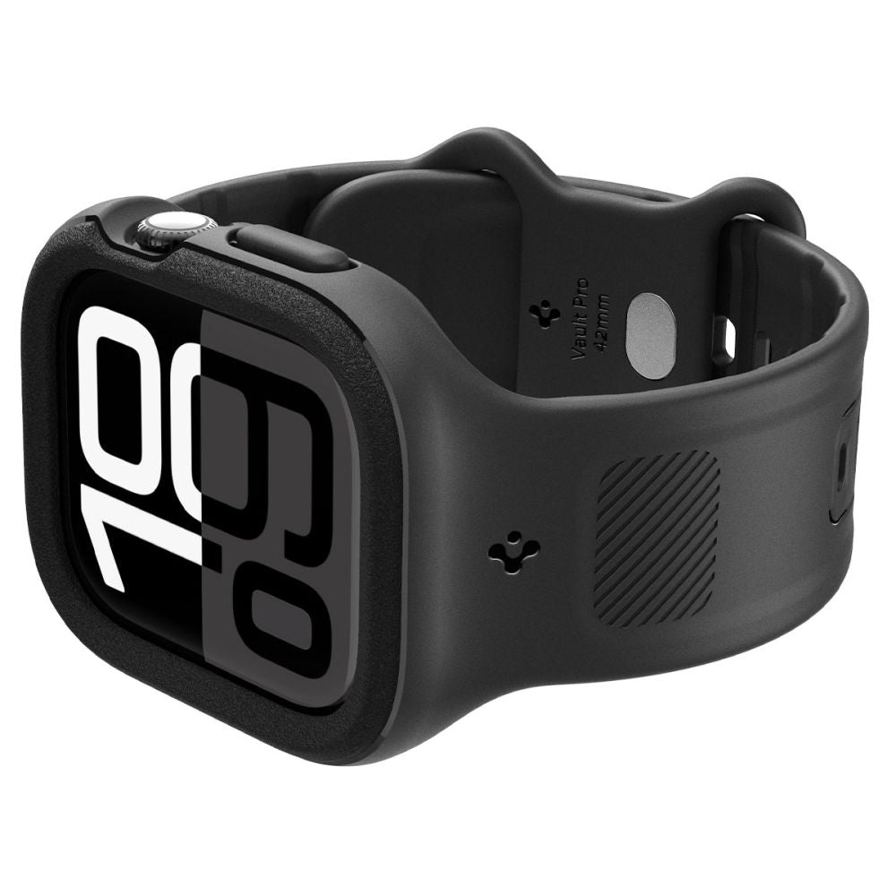 Spigen Caseology Vault Pro Strap for Apple Watch Series 10 / 11 42mm, Matte Black ACS09390