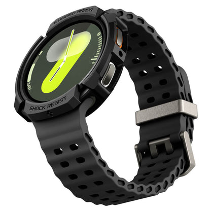 Spigen Rugged Armor Case for Samsung Galaxy Watch8 40mm, Black ACS10004
