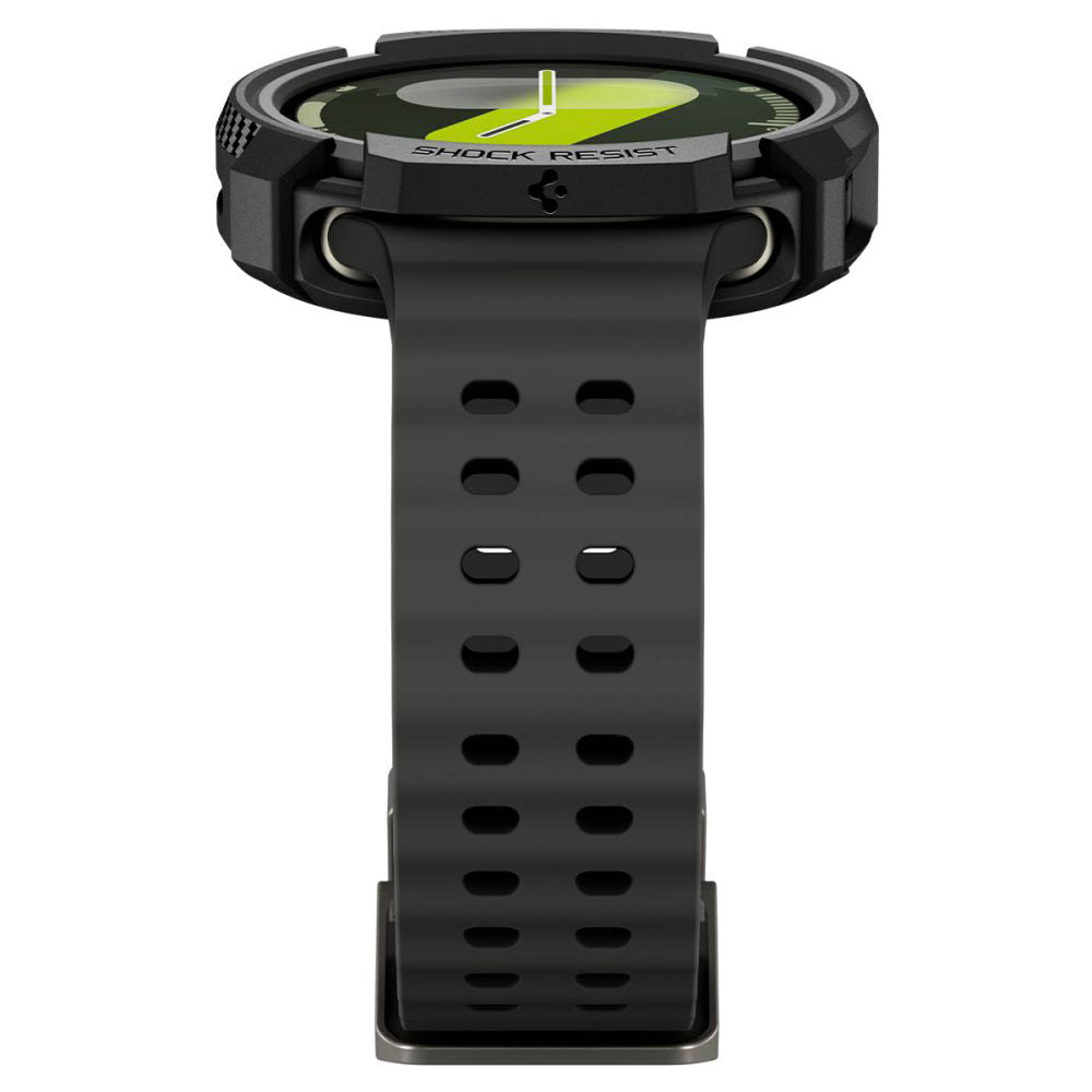 Spigen Rugged Armor Case for Samsung Galaxy Watch8 40mm, Black ACS10004