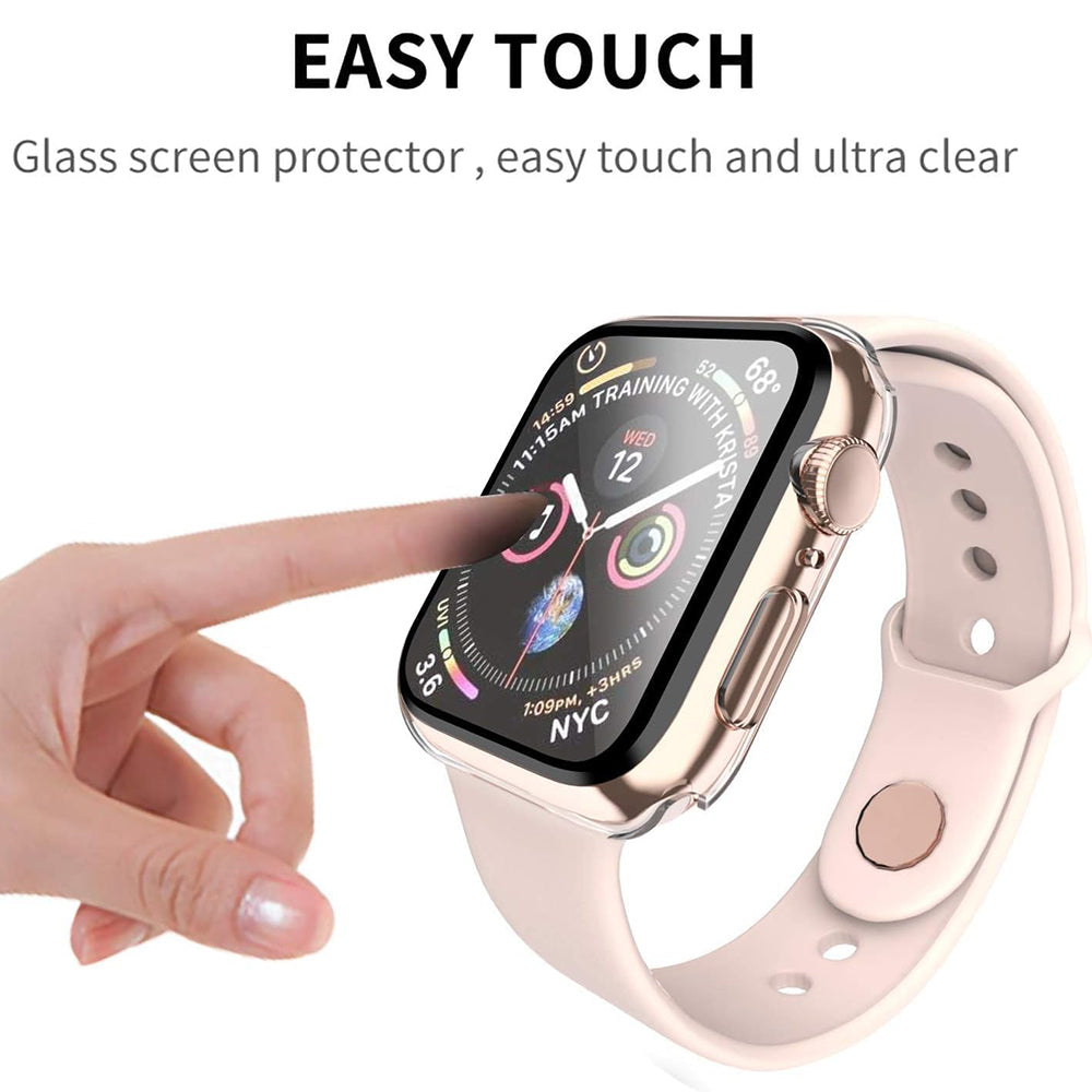 Techsuit Defense360 Pro Case for Apple Watch 42mm Series, Transparent