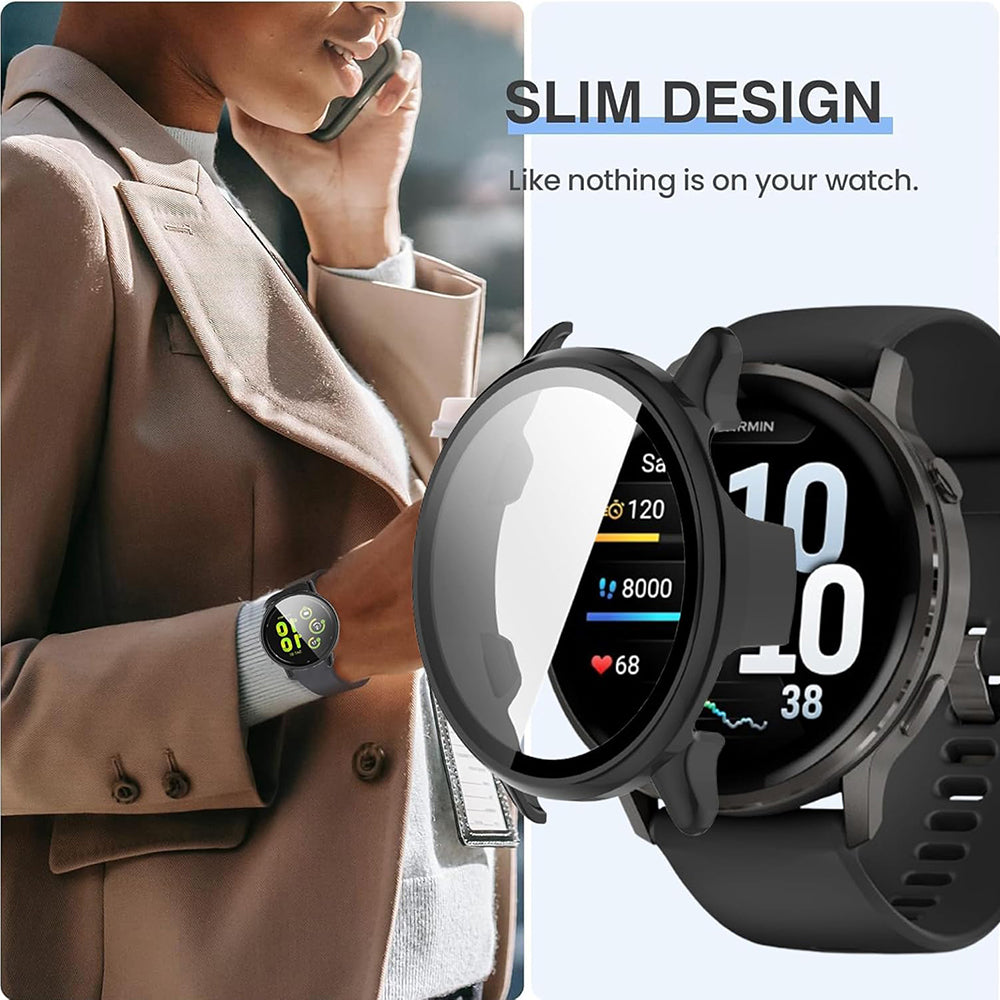 Techsuit Defense360 Pro Case for Garmin Venu 4 45mm, Pink