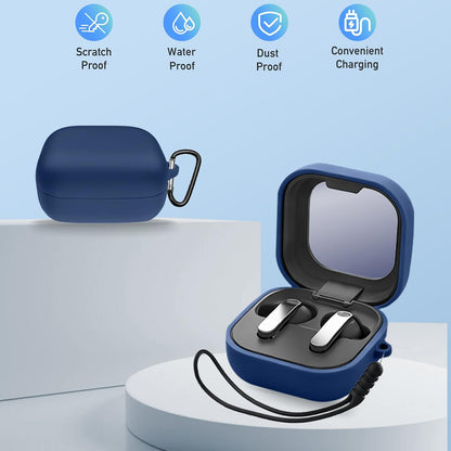 Techsuit Silicone Case for Samsung Galaxy Buds4 / Buds4 Pro, White