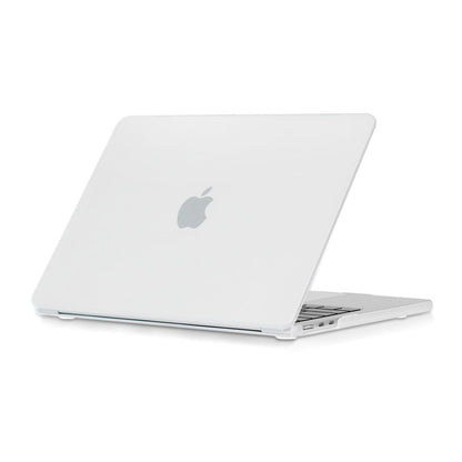 Techsuit UltraShell Case for Apple MacBook Air M2 13inch (2024) / Air M2 13inch (2022), Matte Transparent