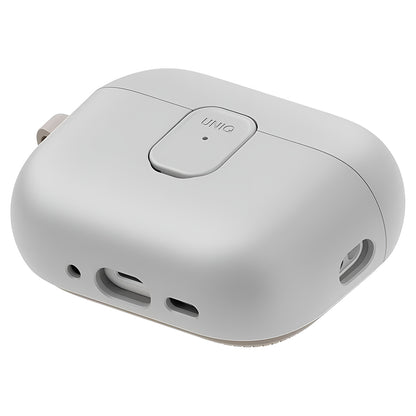 UNIQ Clyde Case for Apple AirPods Pro 3, Beige Gray