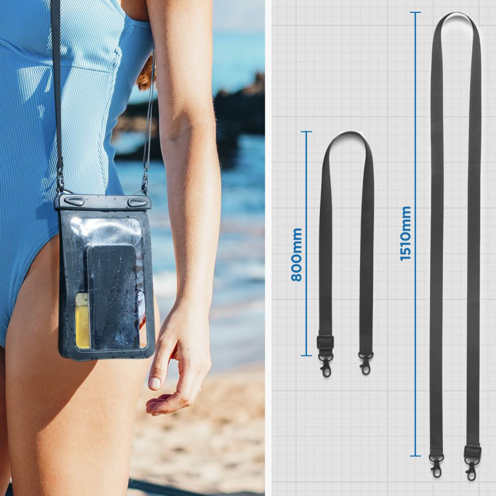 Universal Waterproof Case for Phone max. 6.9inch, Spigen, A603, Black ACS09745