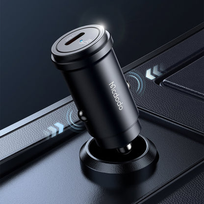 Mcdodo CC-7495 USB-C Cable Car Charger, 45W, 3A, 1 x USB-C, Black