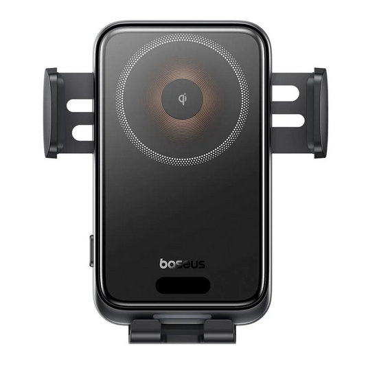 Baseus Wisdom Pro Vent Wireless Car Charger, 15W, 1.67A, Black, Resealed C40381501123-00